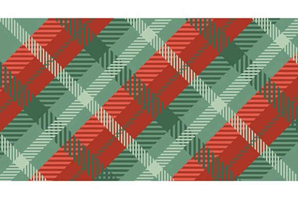 Christmas Tartan Plaid Vector for Brand Illustrations