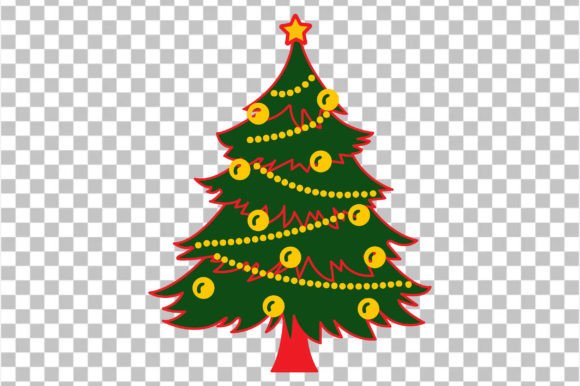 Christmas Tree Svg, Clipart,Ai,vector for Modern Illustrations