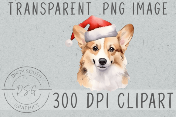 Watercolor Winter Christmas Corgi: A Designer's Review of Seasonal Illustrations