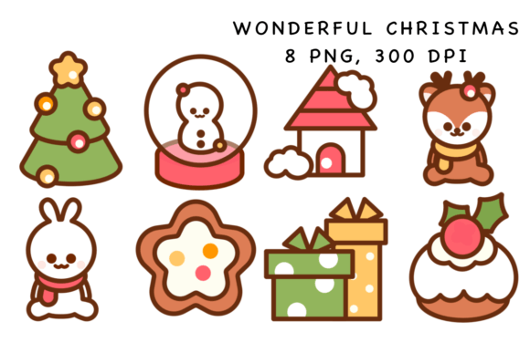 Wonderful Christmas Sticker: A Review for Illustrations & Sellers